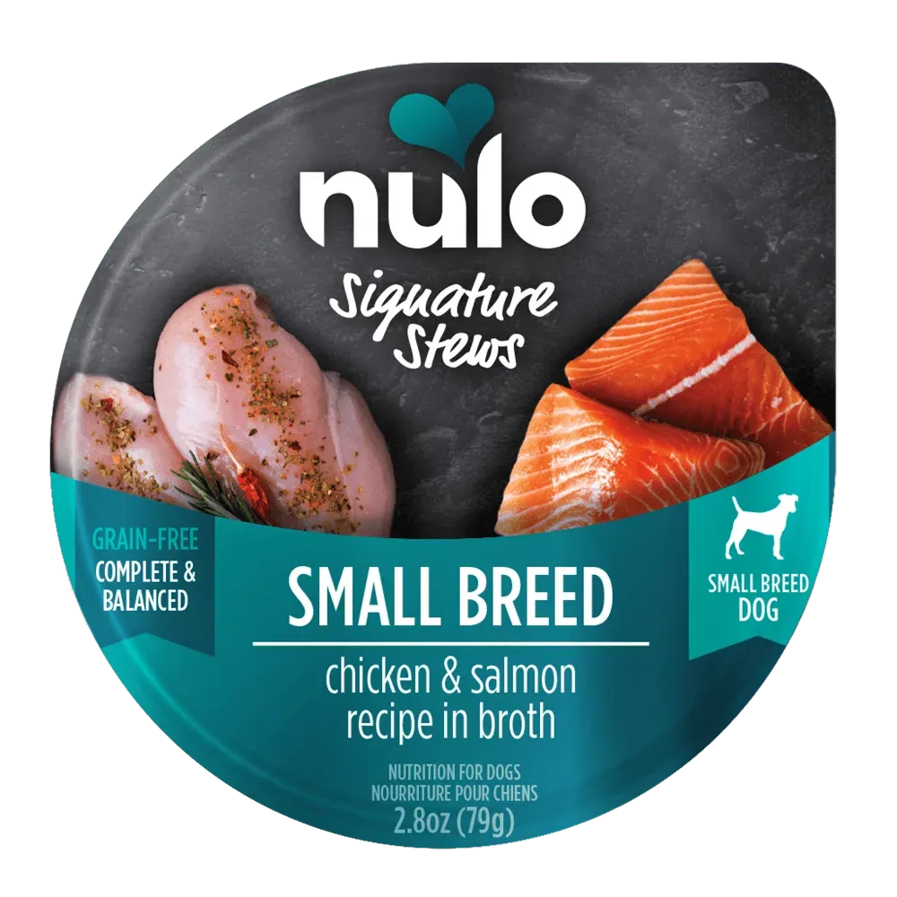Nulo Signature Stews Small Breed Chicken & Salmon Recipe for Dogs