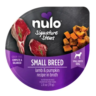 Nulo Signature Stews Small Breed Lamb & Pumpkin Recipe for Dogs