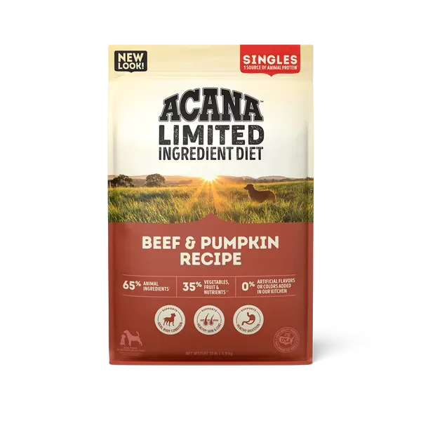 ACANA Singles Beef & Pumpkin Recipe