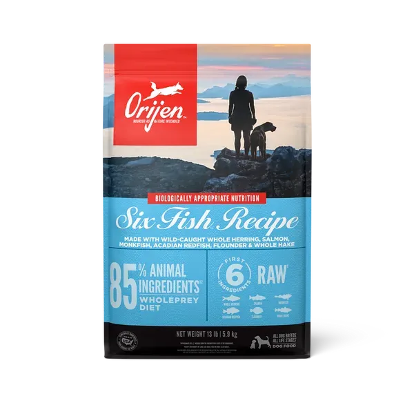 ORIJEN Six Fish Dry Dog Food