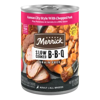 Merrick Slow-Cooked BBQ Kansas City Style with Chopped Pork