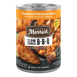 Merrick Slow-Cooked BBQ Memphis Style with Glazed Chicken