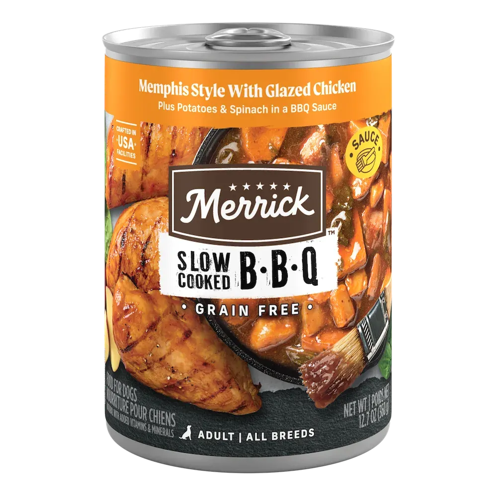 Merrick Slow-Cooked BBQ Memphis Style with Glazed Chicken