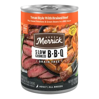 Merrick Slow-Cooked BBQ Texas Style with Braised Beef