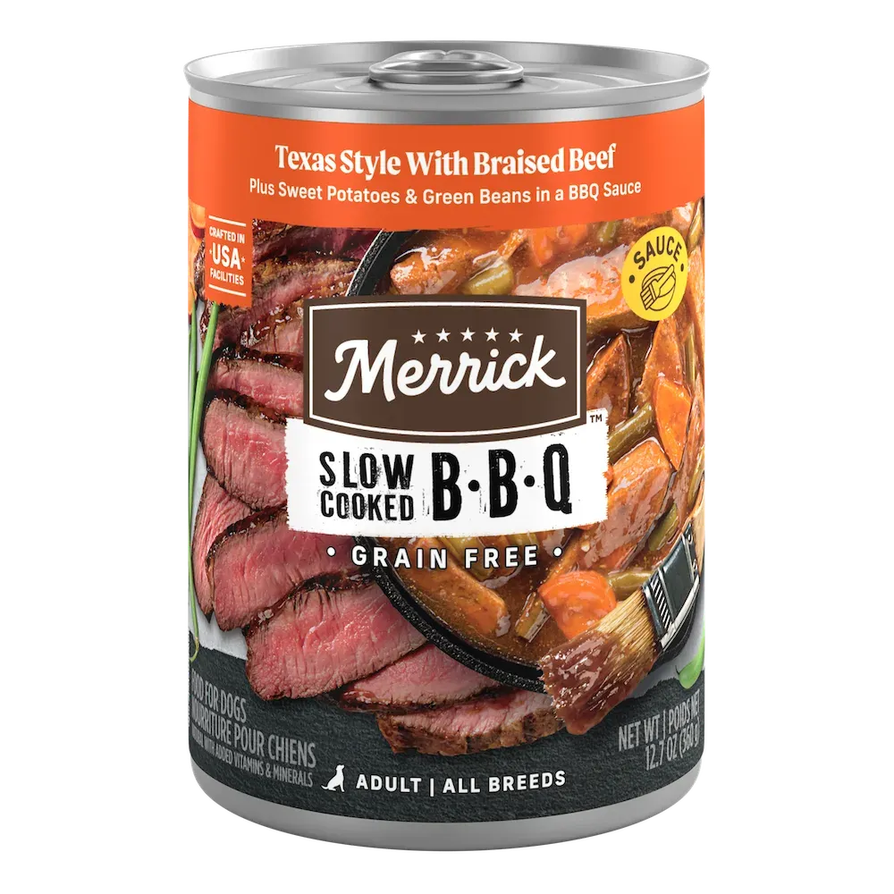 Merrick Slow-Cooked BBQ Texas Style with Braised Beef