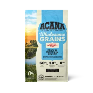 ACANA Wholesome Grains Duck & Pumpkin Recipe