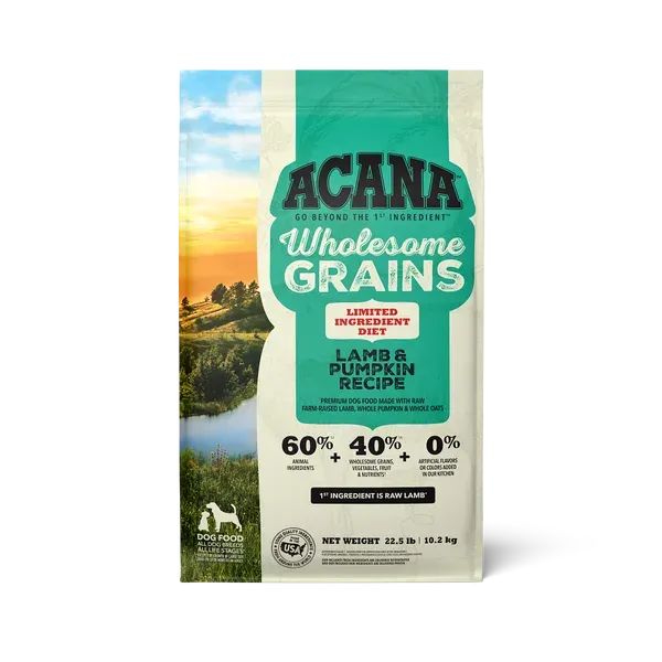 ACANA Wholesome Grains Lamb & Pumpkin Recipe
