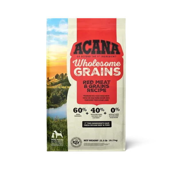 ACANA Wholesome Grains Red Meat Recipe