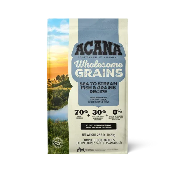 ACANA Wholesome Grains Sea to Stream Recipe